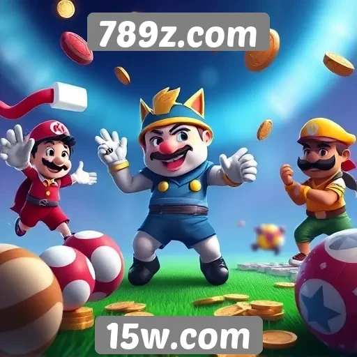 Visão geral das ofertas de jogos no site 789z.com
